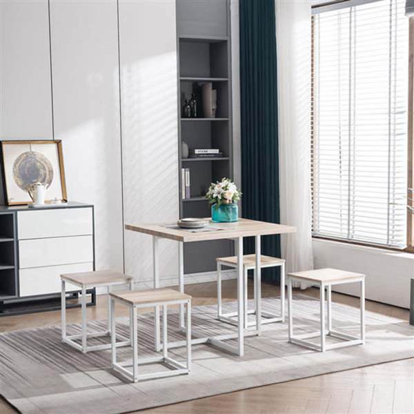Malave 5 online piece dining set